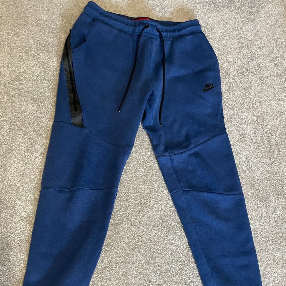 Blue Nike Dri-Fit Sweatpants